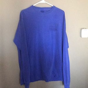 Long sleeve Ky Blue tshirt